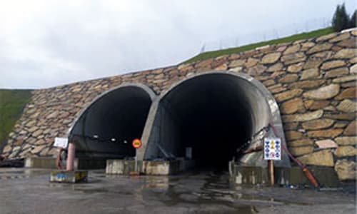 Tramo del AVE de Baños de Molgas (Ourense)