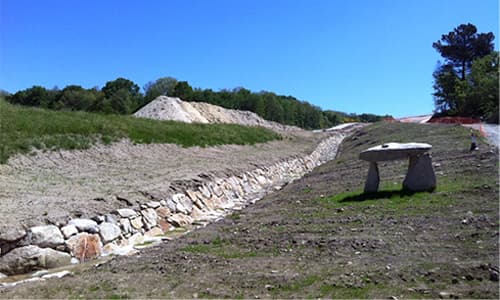 Tramo del AVE de Baños de Molgas (Ourense)
