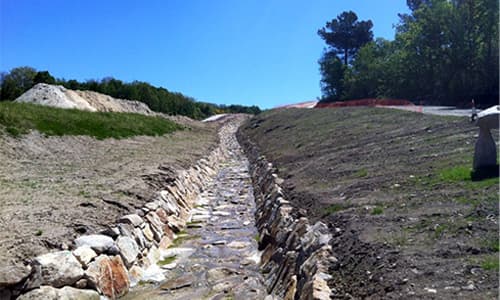 Tramo del AVE de Baños de Molgas (Ourense)
