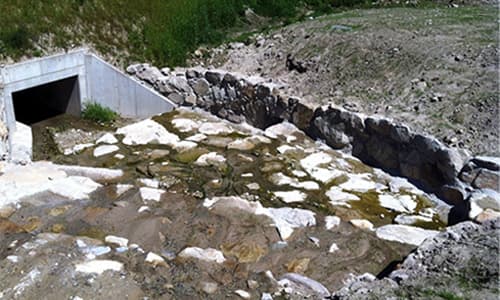 Tramo del AVE de Baños de Molgas (Ourense)