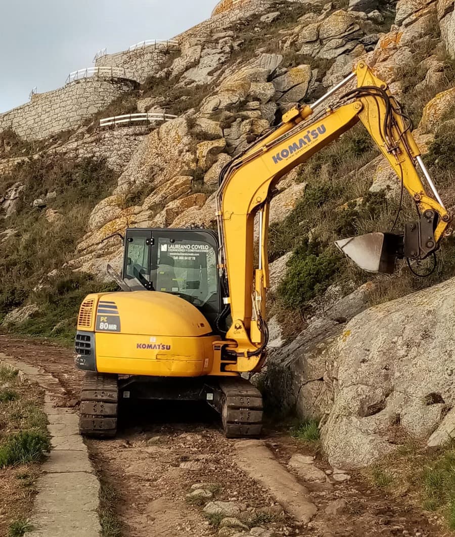 Obra civil en Pontevedra